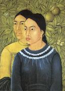 Frida Kahlo Two Women oil painting
